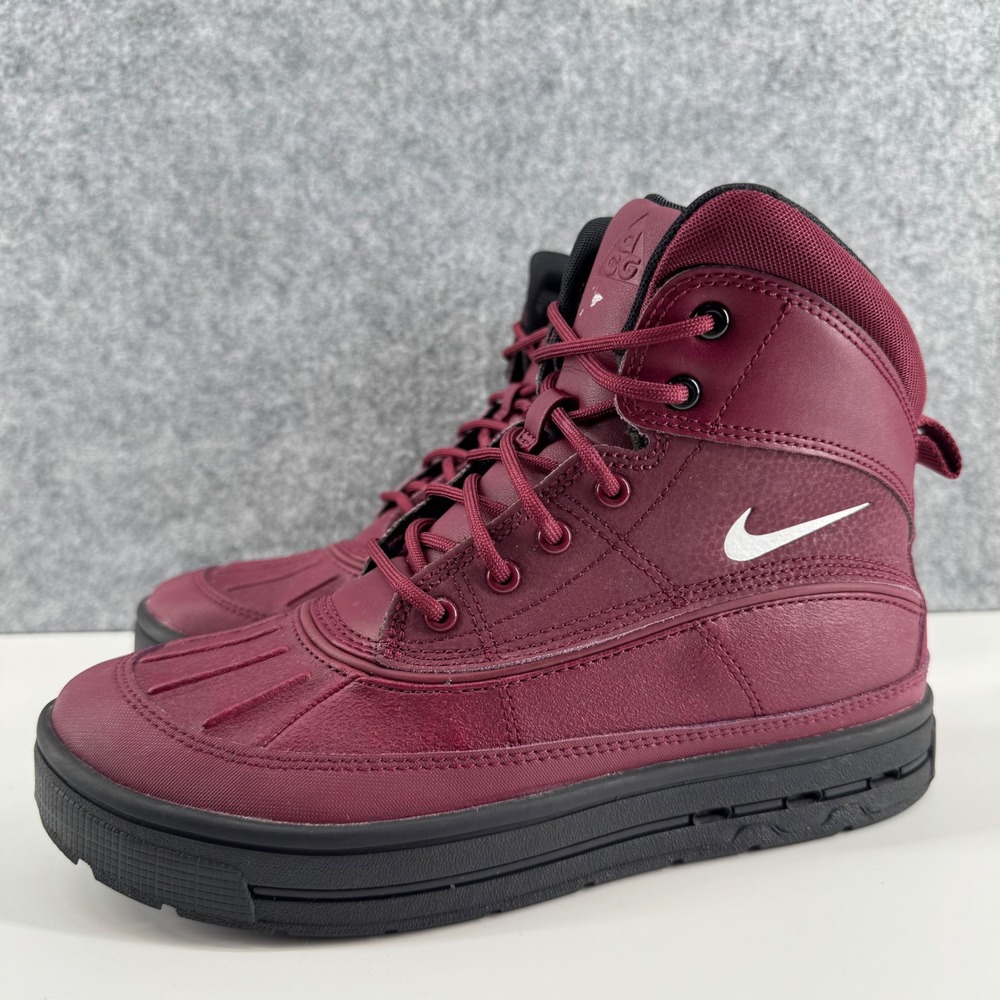 Nike Woodside 2 High ACG Youth 4.5Y Burgundy Boots 524872-602